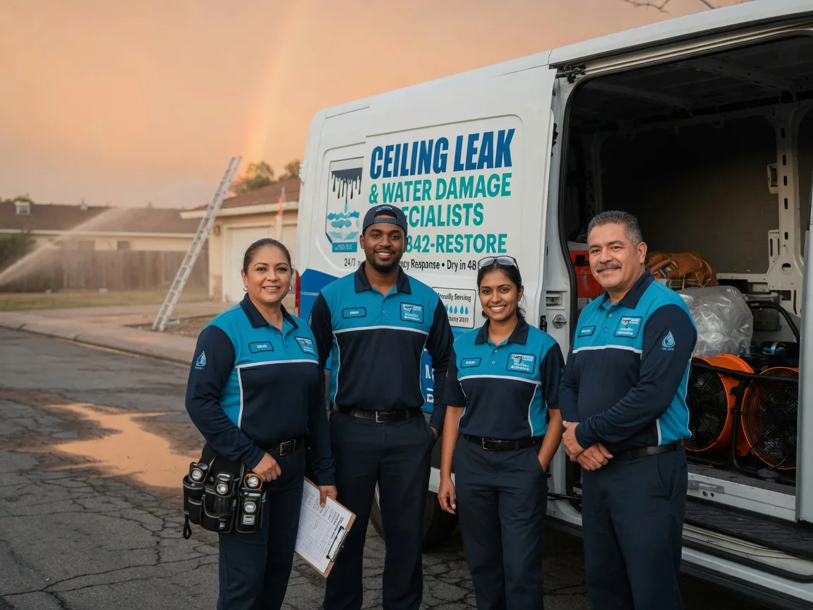 Ceiling Leak Cleanup company in Warren, OH